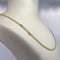 Classic 18-carat yellow gold necklace Link, 6 g 