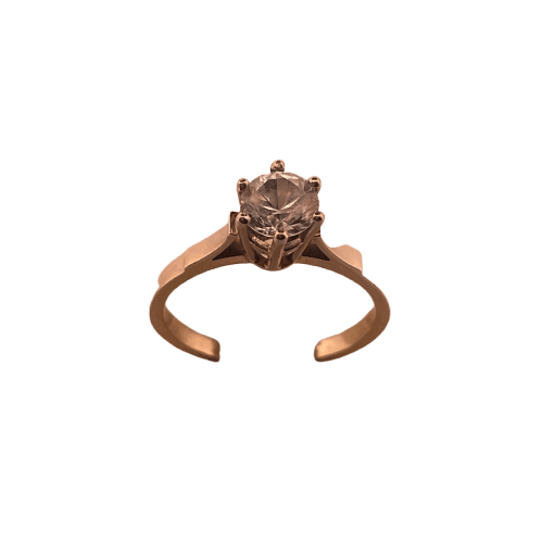 Bague Bague solitaire en or jaune 58 Facettes 250198