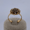 Bague Bague florale en or jaune 18 carats 3,13 g 58 Facettes 250129