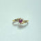 Bague Bague rubis et diamants en or jaune 18 carats 58 Facettes 250069
