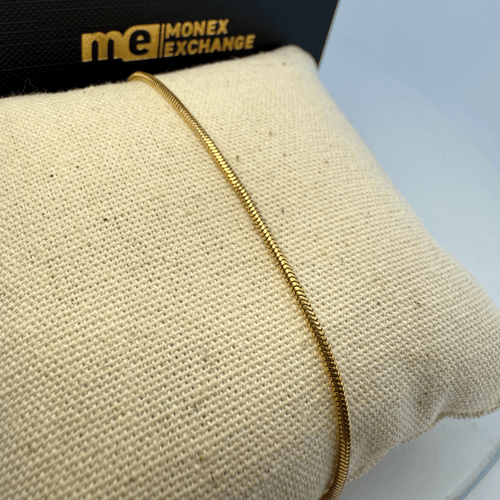 Bracelet Bracelet maille serpent en or jaune 58 Facettes 250095