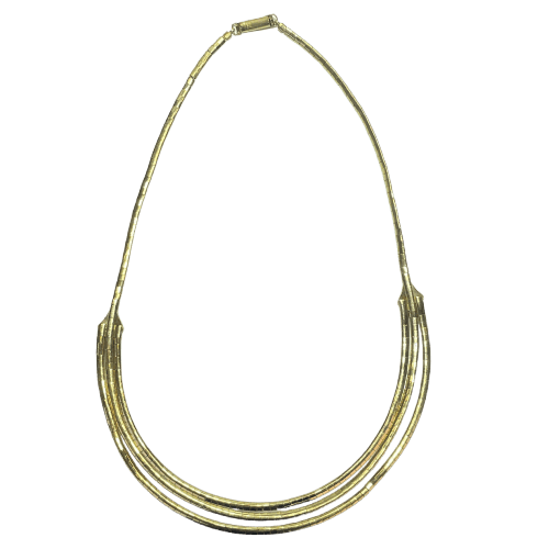 Collier Collier multi-rangs en or jaune 18 carats 58 Facettes 250015