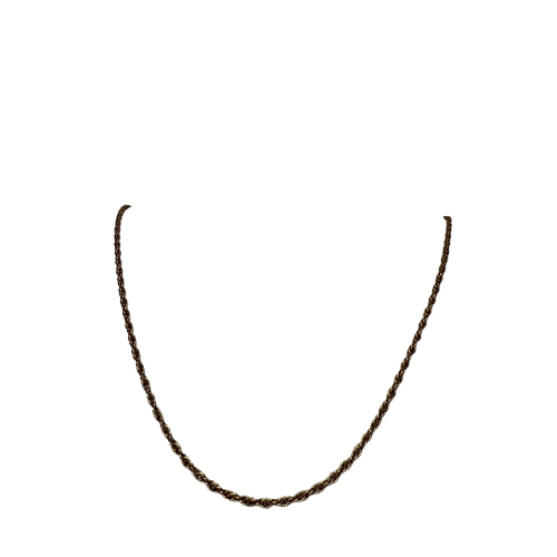 Collier Collier mailles torsadées en or jaune 58 Facettes 250063