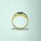 Bague Bague saphir en or jaune 58 Facettes 250078