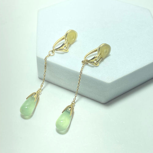 Boucles d'oreilles Boucles d'oreilles pendantes en or jaune 18 carats 58 Facettes 260017