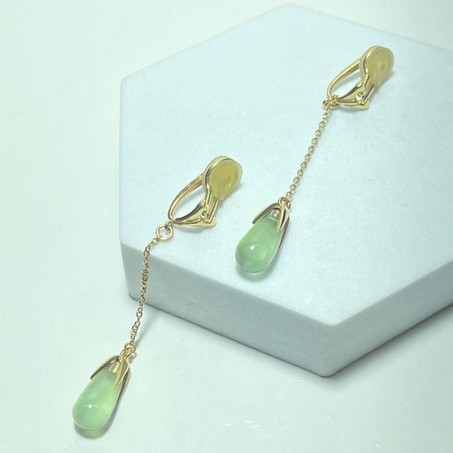 Boucles d'oreilles Boucles d'oreilles pendantes en or jaune 18 carats 58 Facettes 260017