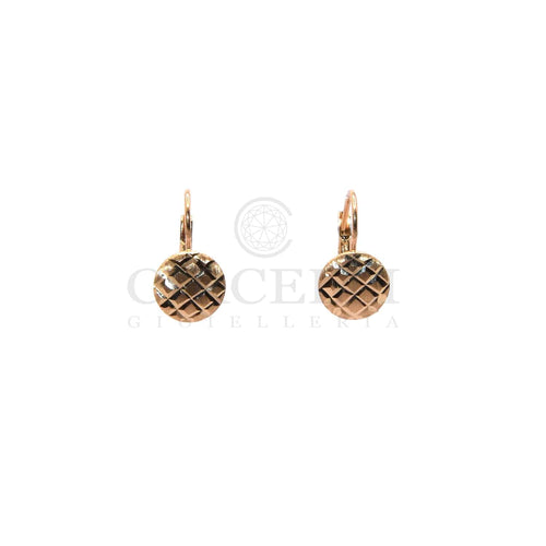 Boucles d'oreilles Boucles d'oreilles lobe en or jaune 18 carats 58 Facettes MA00OG44BYBFH