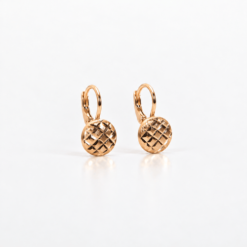 Boucles d'oreilles Boucles d'oreilles lobe en or jaune 18 carats 58 Facettes MA00OG44BYBFH