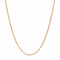 Collier Collier chaîne rolo diamantée en or jaune 18 carats 58 Facettes FA00OG02BMAFB