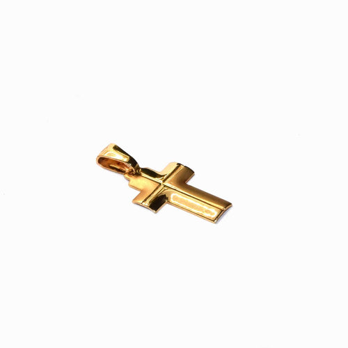Pendentif Pendentif croix en or jaune 18 carats 58 Facettes 47298057