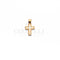 Pendentif Pendentif croix en or jaune 18 carats et nacre 58 Facettes 47297913