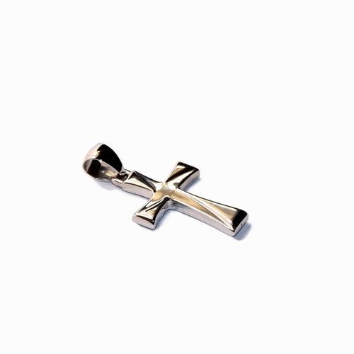 Pendentif Pendentif croix en or blanc 18 carats 58 Facettes NG00OB02BAZML