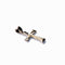 Pendentif Pendentif croix en or blanc 18 carats 58 Facettes NG00OB02BAZML
