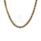 Collier Collier tubulaire bicolore en or jaune et blanc 18 carats 58 Facettes 58969878