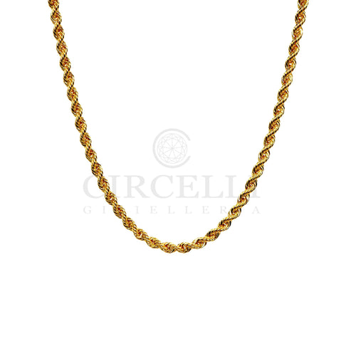 Collier Collana corde - Collier en or jaune 18 carats 58 Facettes 93482424