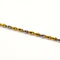 Collier Collier tubulaire bicolore en or 18 carats 58 Facettes 93482417