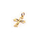 Pendentif Pendentif croix avec Christ en or jaune 18 carats 58 Facettes NG00OG09A0AGA