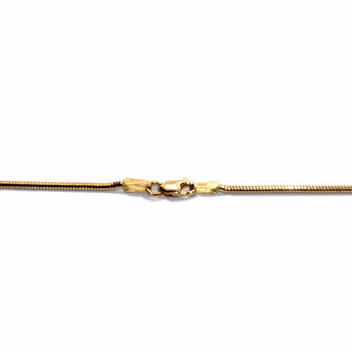 Collier Collier maille Coda di Topo en or jaune 18 carats 58 Facettes HG00OG02B8BOH