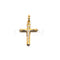 Pendentif Pendentif croix bicolore avec Christ en or 18 carats 58 Facettes 93483032