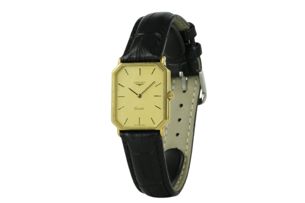 Montre Longines - Montre Tank quartz en plaqué or 58 Facettes TOT-01663