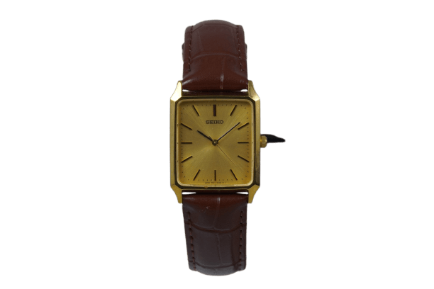 Seiko Tank - Quartzové hodinky z oceli 