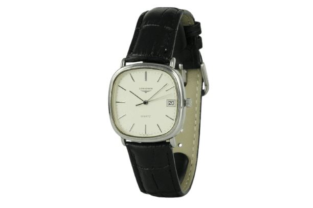 Montre Longines TV Quartz - Montre acier 729 4174 58 Facettes TOT-01495