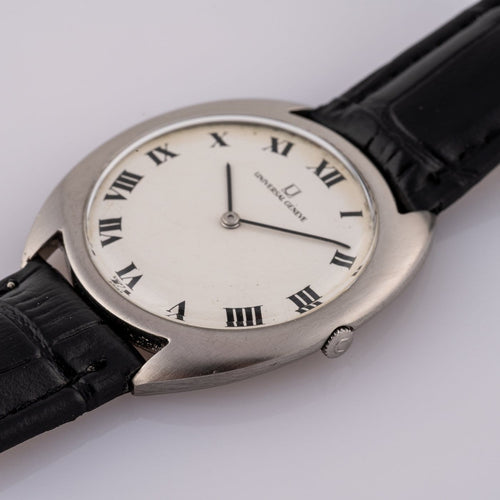 Montre Universal Genève C-Shape - Montre acier réf. 842111 58 Facettes TOT-10694