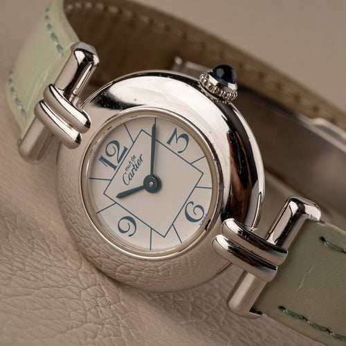Montre Cartier Colisée - Montre femme en argent 58 Facettes TOT-01941
