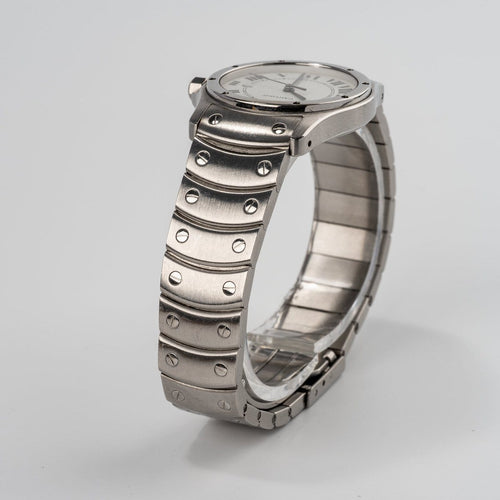 Montre Cartier Santos Ronde - Montre unisexe en acier 58 Facettes TOT-01861