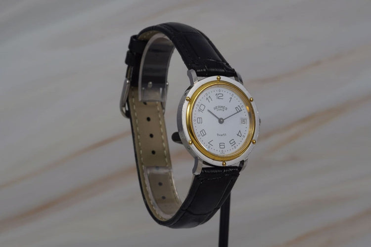 Montre Hermès Clipper - Montre femme en acier 58 Facettes TOT-11156