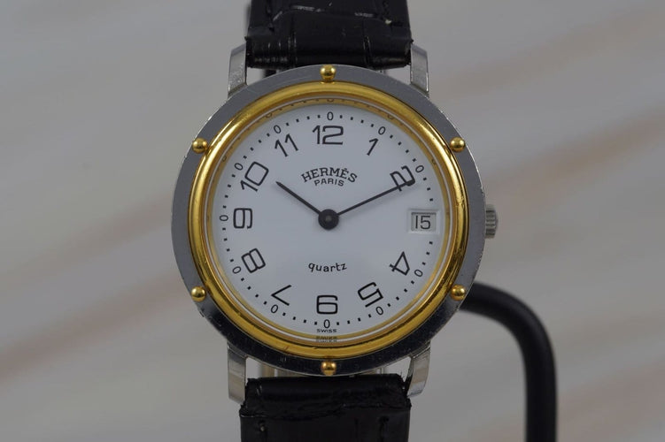 Montre Hermès Clipper - Montre femme en acier 58 Facettes TOT-11156