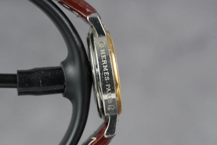 Montre Hermès Clipper - Montre en acier 58 Facettes TOT-11285