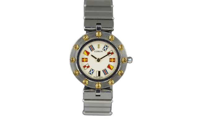 Montre Corum Clipper Cup Club - Montre quartz en acier 58 Facettes TOT-02103