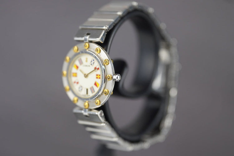 Montre Corum Clipper Cup Club - Montre quartz en acier 58 Facettes TOT-02103
