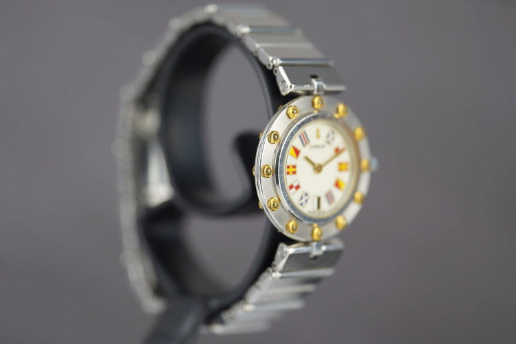 Montre Corum Clipper Cup Club - Montre quartz en acier 58 Facettes TOT-02103