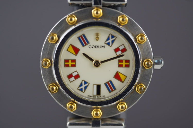 Montre Corum Clipper Cup Club - Montre quartz en acier 58 Facettes TOT-02103