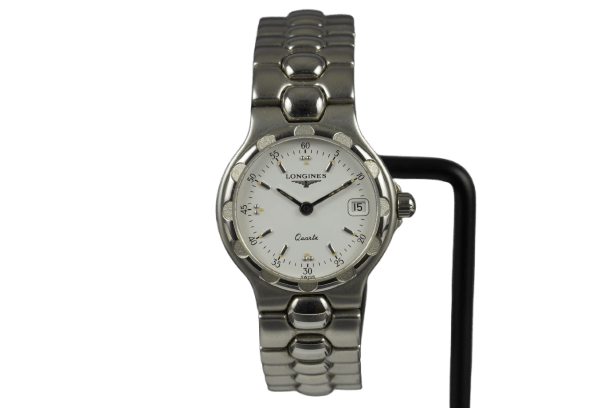 Longines Conquest - Steel quartz watch 