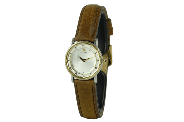 Montre Seiko Credor - Montre 2F70-3000 en or jaune et acier 58 Facettes TOT-01668