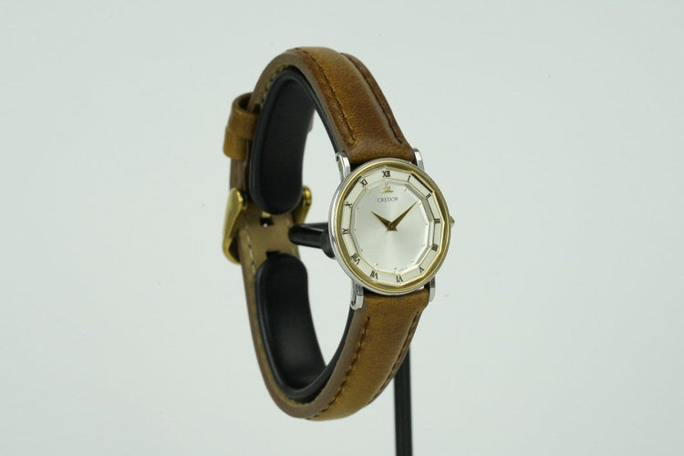 Montre Seiko Credor - Montre 2F70-3000 en or jaune et acier 58 Facettes TOT-01668