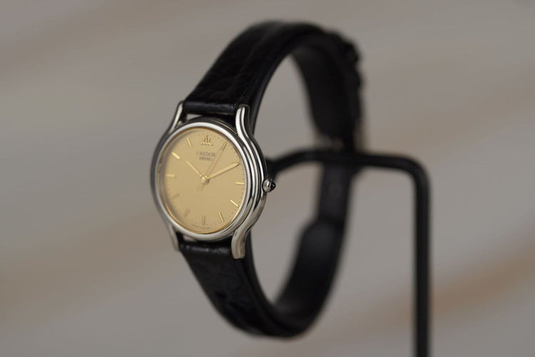 Montre Seiko Credor - Montre femme en acier 4J81-0A40 58 Facettes TOT-11036
