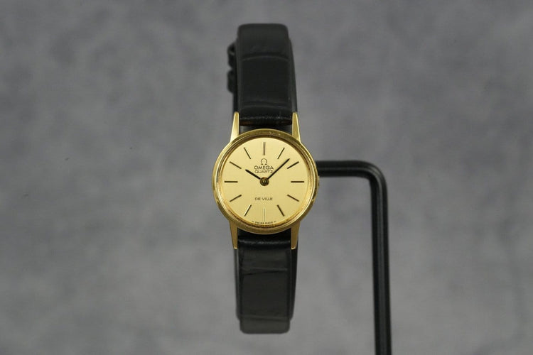 Montre Omega De Ville - Montre femme plaquée or 58 Facettes TOT-01466