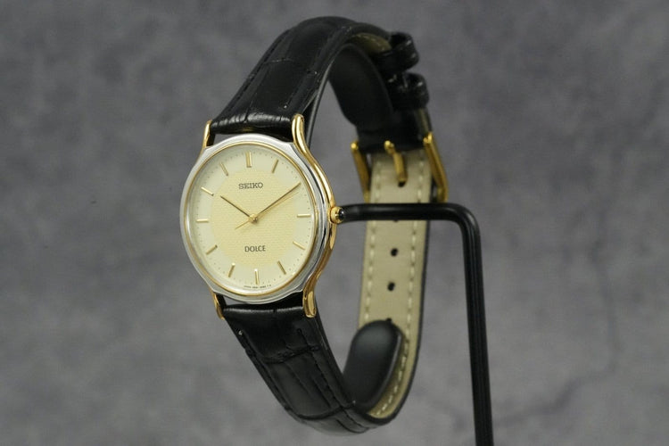 Montre Seiko Dolce - Montre unisexe en acier 58 Facettes TOT-01490