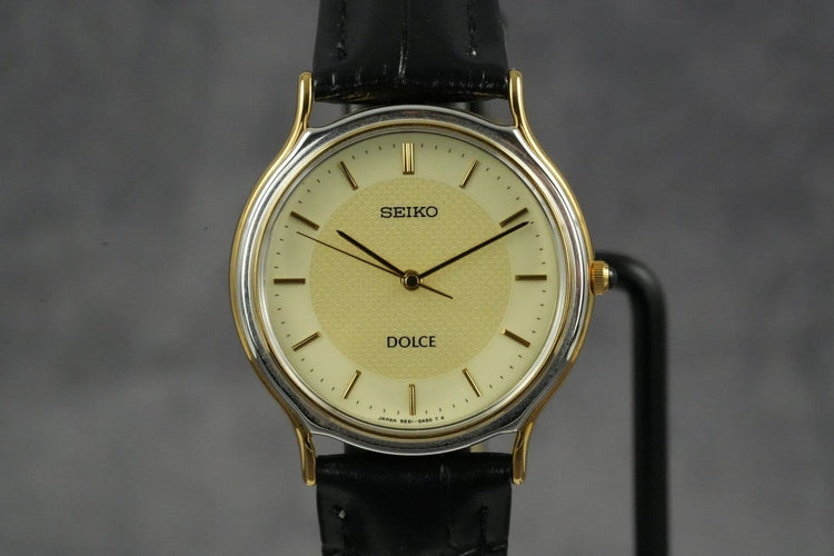Montre Seiko Dolce - Montre unisexe en acier 58 Facettes TOT-01490