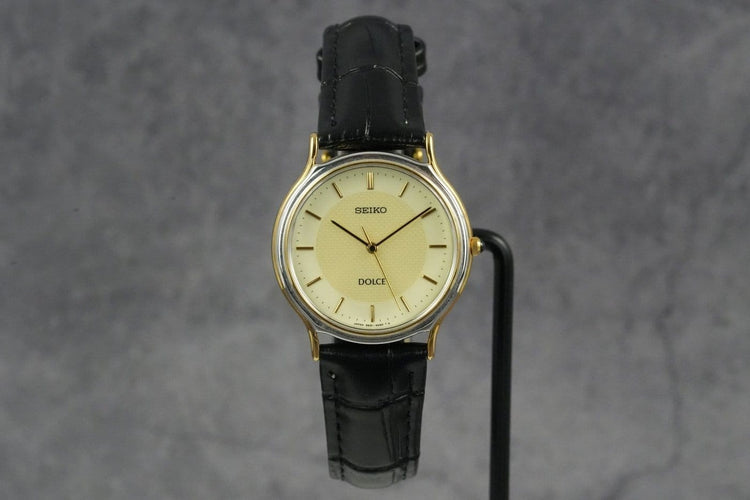 Montre Seiko Dolce - Montre 5E61-0A20 en acier 58 Facettes TOT-01490