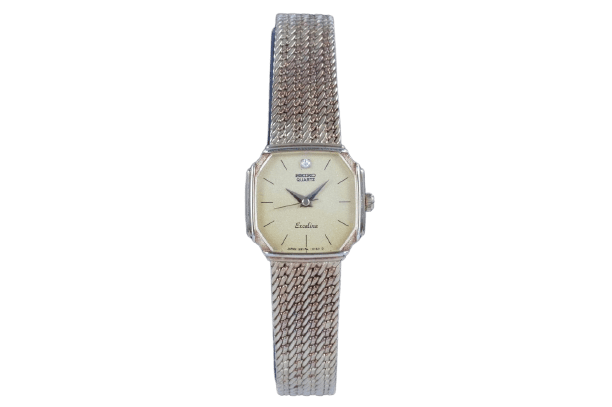 Montre Seiko Exceline - Montre femme en acier couleur or 58 Facettes TOT-01722