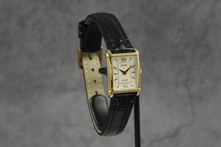 Seiko Exceline - Zegarek kwarcowy ze stali 58 Facettes TOT-01458