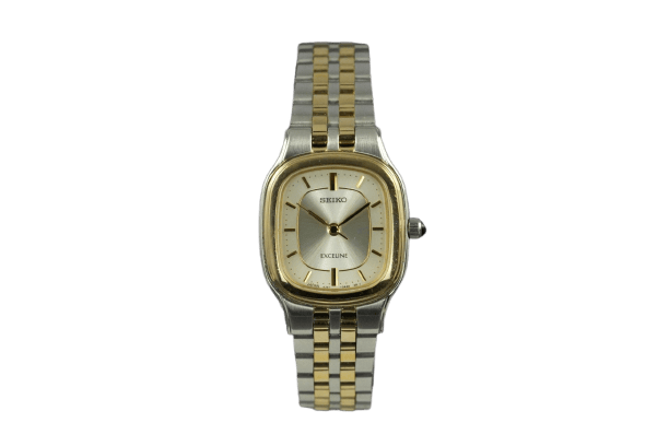 Seiko Exceline - Steel quartz watch 58 Facettes TOT-01578