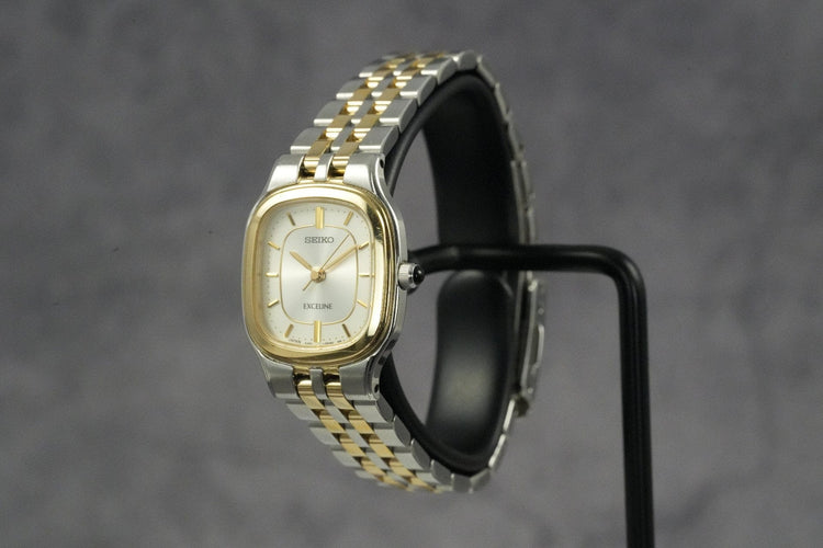 Seiko Exceline - Steel quartz watch 58 Facettes TOT-01578