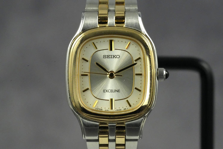Seiko Exceline - Steel quartz watch 58 Facettes TOT-01578