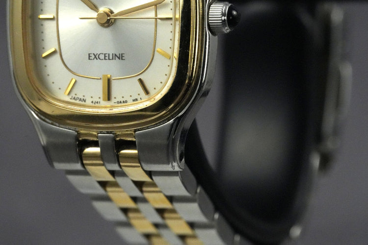 Seiko Exceline - Steel quartz watch 58 Facettes TOT-01578